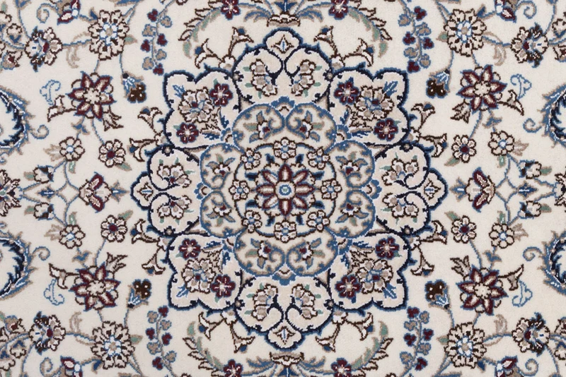 Perserteppich - Nain - 100 x 147 cm - creme