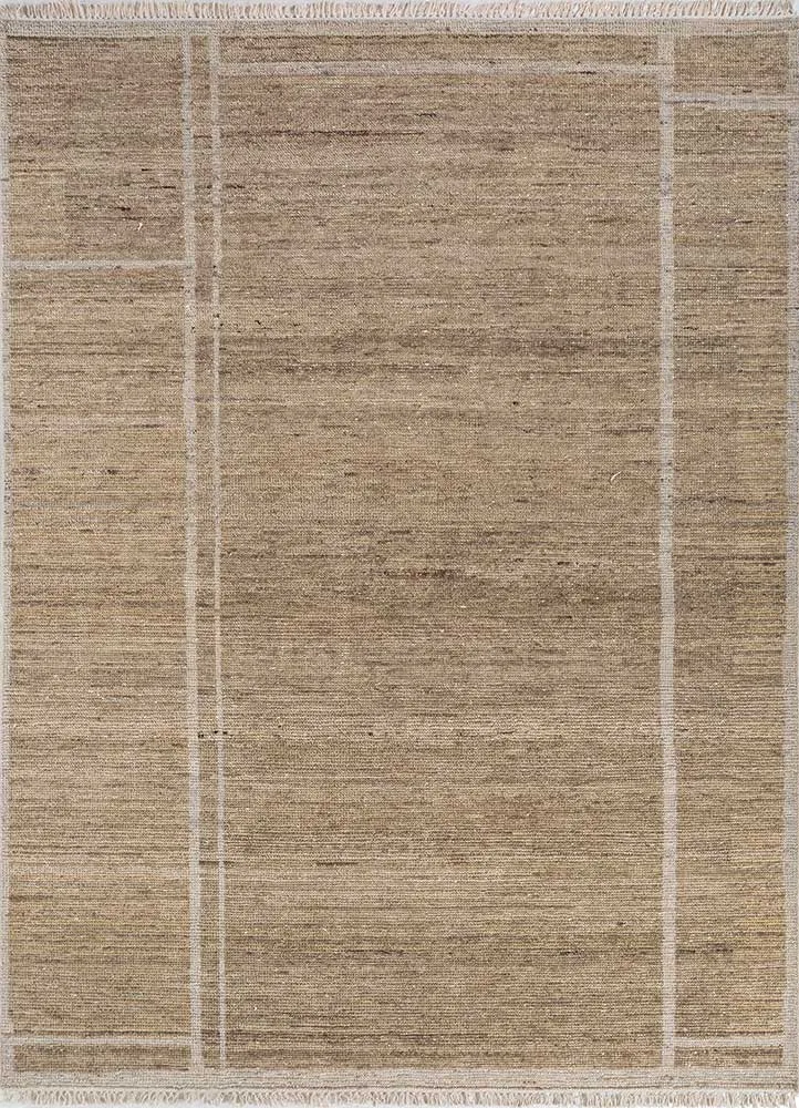 Wollteppich - 180 x 270 cm - beige