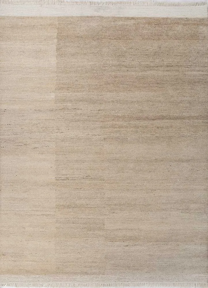 Wollteppich - 240 x 300 cm - beige