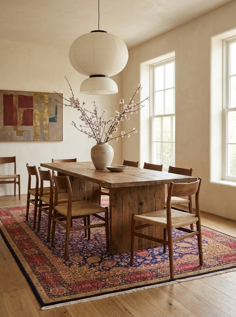 Tabriz Old · Handgeknüpft – Blau, 400x287 cm