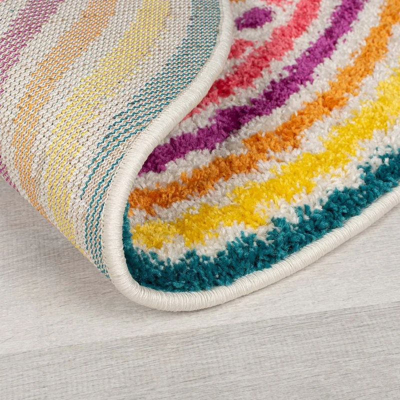 Bunter Kinderteppich Rund - Radiso Spot Multicolor