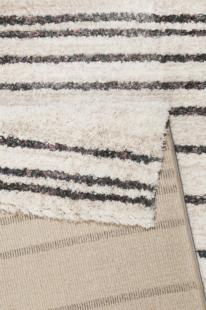 Esprit Teppich Creme Beige Hochflor "Gesa"
