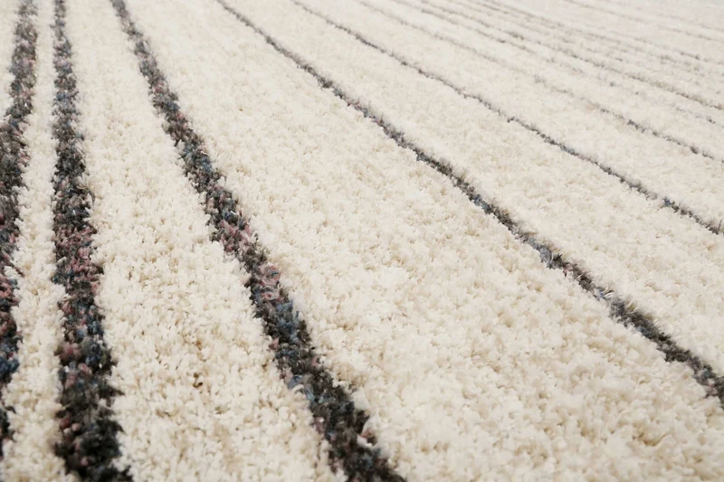 Esprit Teppich Creme Beige Hochflor "Gesa"