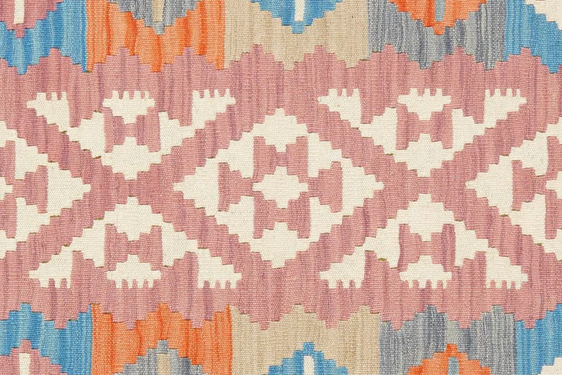 Kelim Gashgai · Handgewebt – Rosa, 154x105 cm