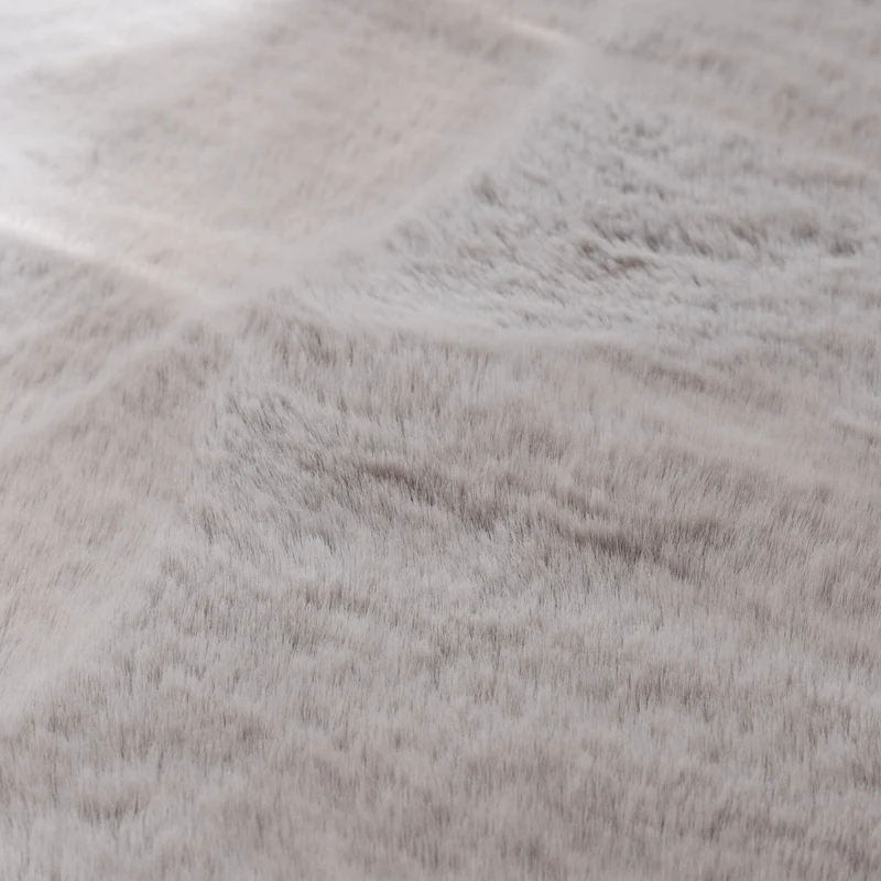 Hochflor Teppich Rund - Comfy Supreme Grau