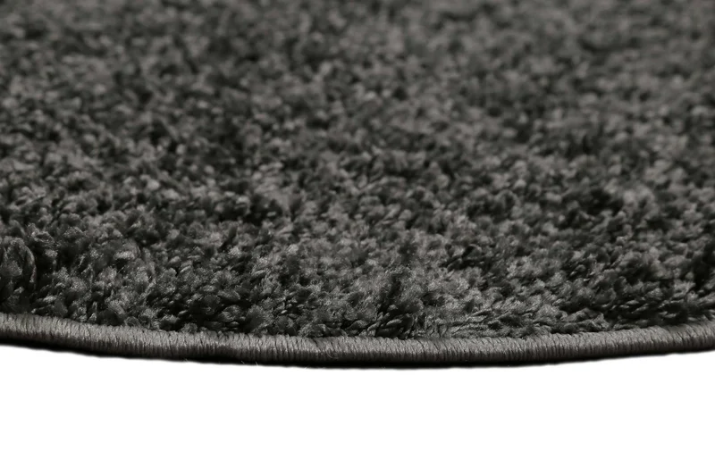 Esprit Teppich Rund Anthrazit Hochflor "#Whisper Shag"