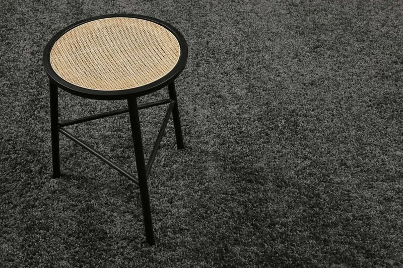 Esprit Teppich Rund Anthrazit Hochflor "#Whisper Shag"