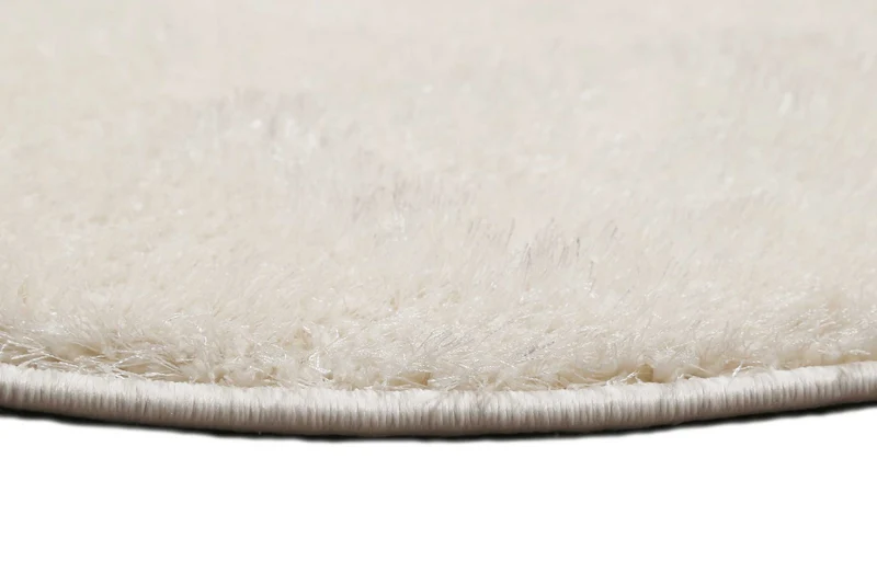 Esprit Teppich Rund Creme Weiß Hochflor "#Swagger Shag"