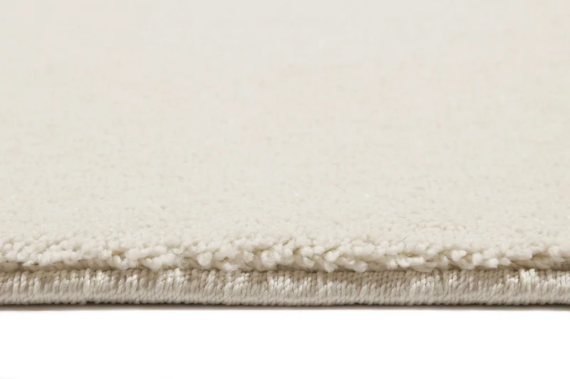 Esprit Teppich Creme Weiß Kurzflor soft und weich "Campus"