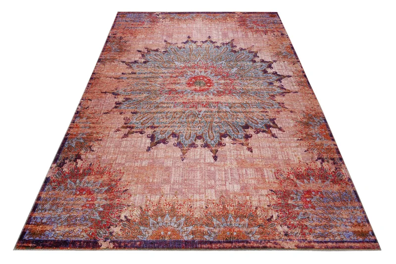 Teppich Rot Vintage "Rooftop" WECONhome