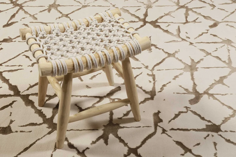 Esprit Teppich Beige Kurzflor "Solveig"