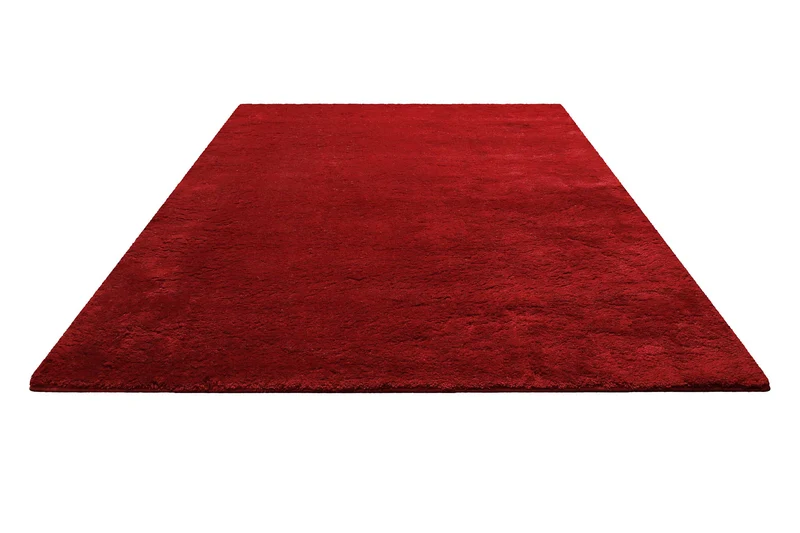 Teppich Rot Hochflor B-Ware "Lulu" Homie Living