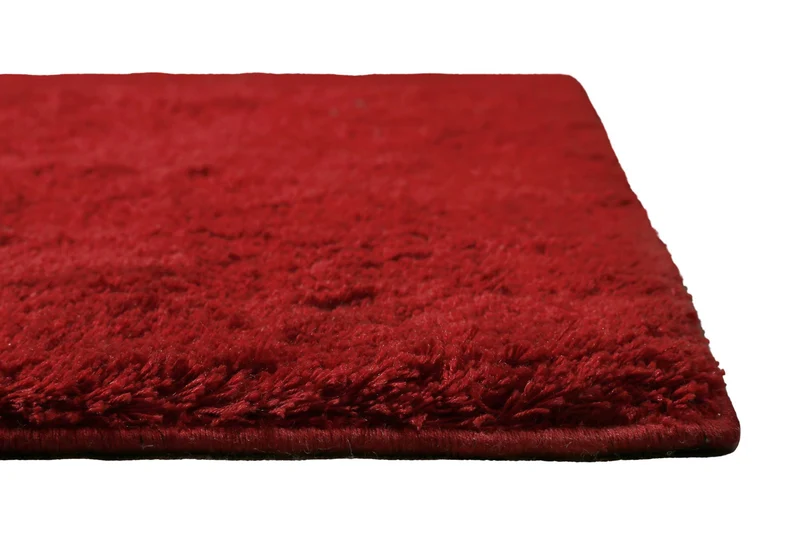 Teppich Rot Hochflor B-Ware "Lulu" Homie Living