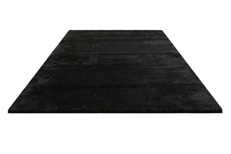 Teppich Schwarz Hochflor B-Ware "Lulu" Homie Living