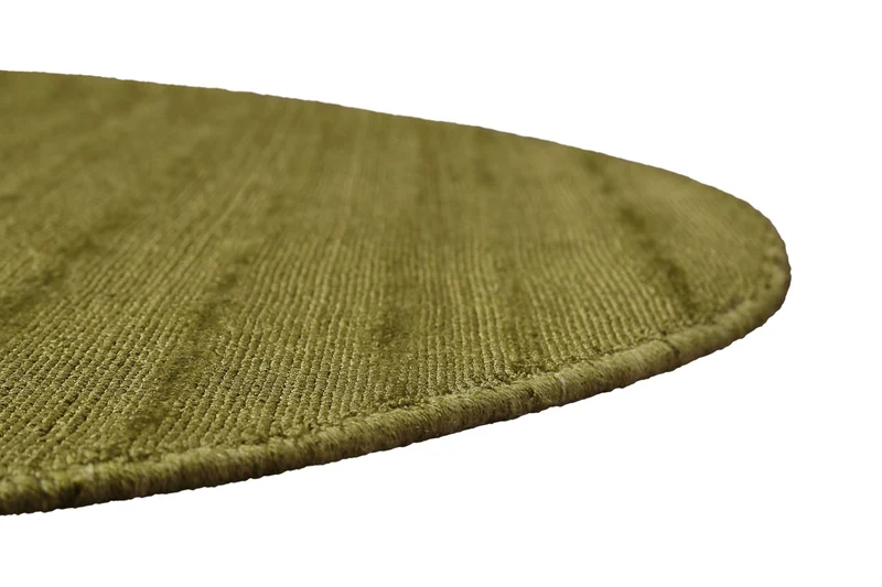 Teppich Rund Grün Kurzflor "Miramonti" Homie Living