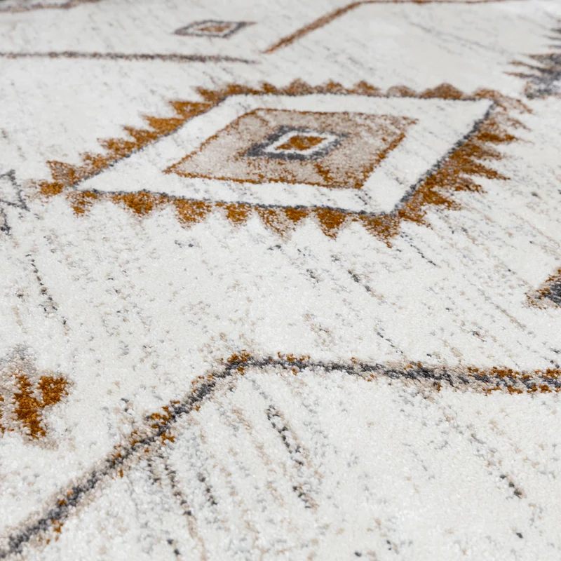 Berberteppich Rund - Blend Aztec Terra