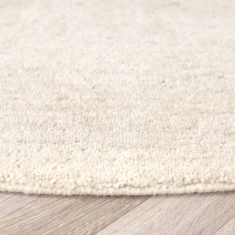Berberteppich Rund - Aicha Beige