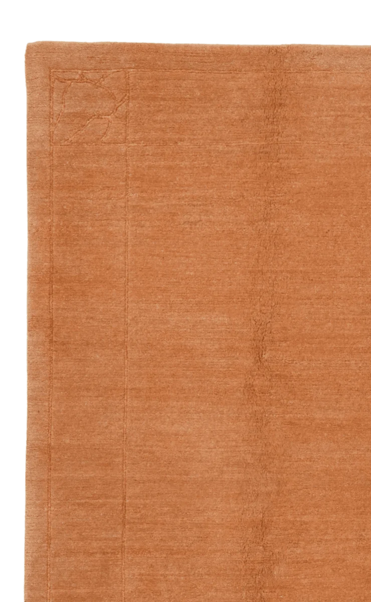 Nepal · Handgeknüpft – Orange, 250x200 cm