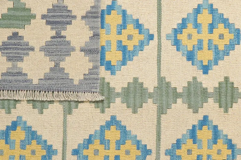 Kelim Gashgai · Handgewebt – Beige, 172x117 cm