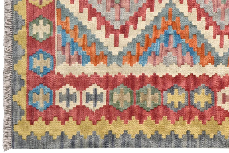 Kelim Gashgai · Handgewebt – Bunt, 153x105 cm