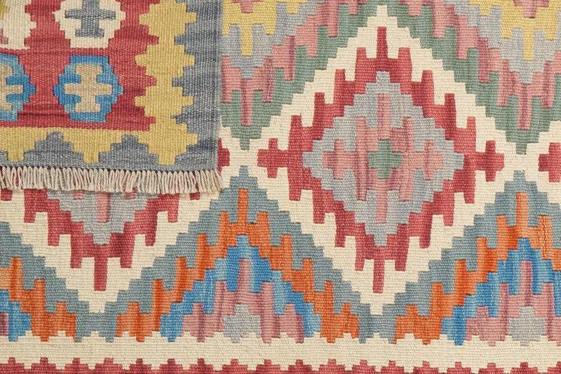 Kelim Gashgai · Handgewebt – Bunt, 153x105 cm
