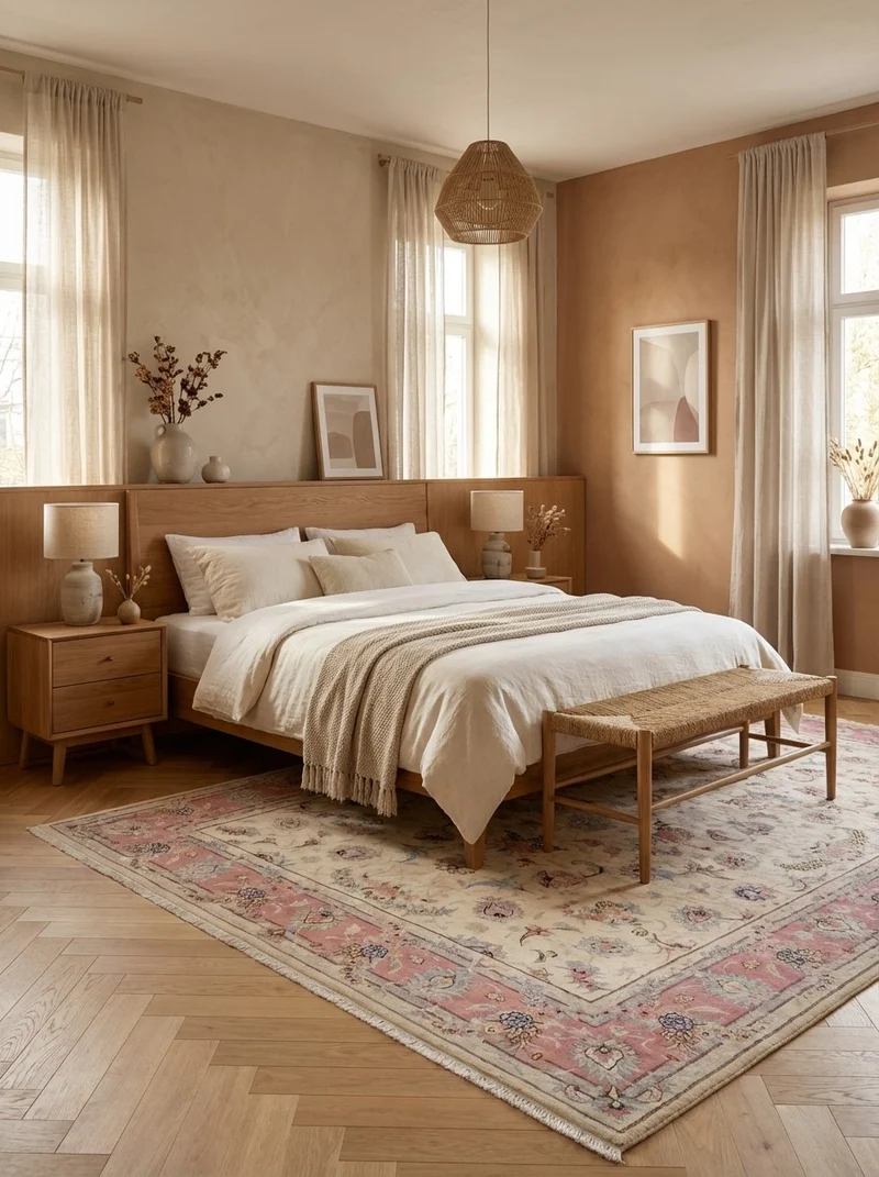 Tabriz 50 Raj · Handgeknüpft – Beige, 312x201 cm