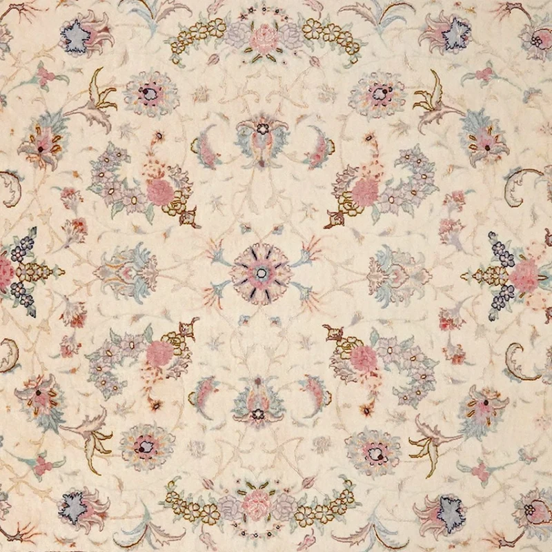 Tabriz 50 Raj · Handgeknüpft – Beige, 312x201 cm