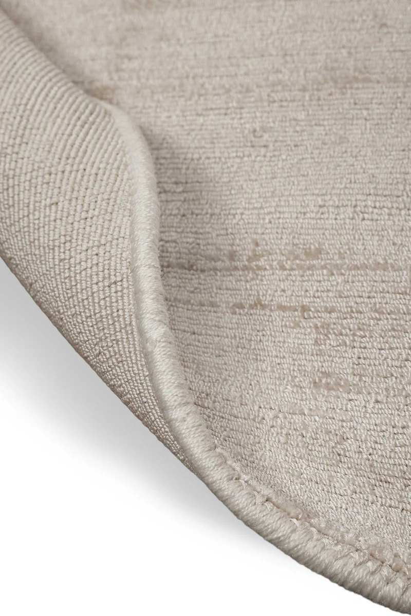 Teppich Rund Creme Beige "Emma" WECONhome Basics