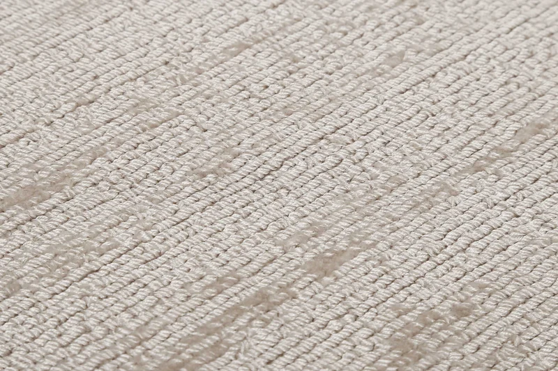 Esprit Kurzflor Teppich Rund Creme Beige "Gil"