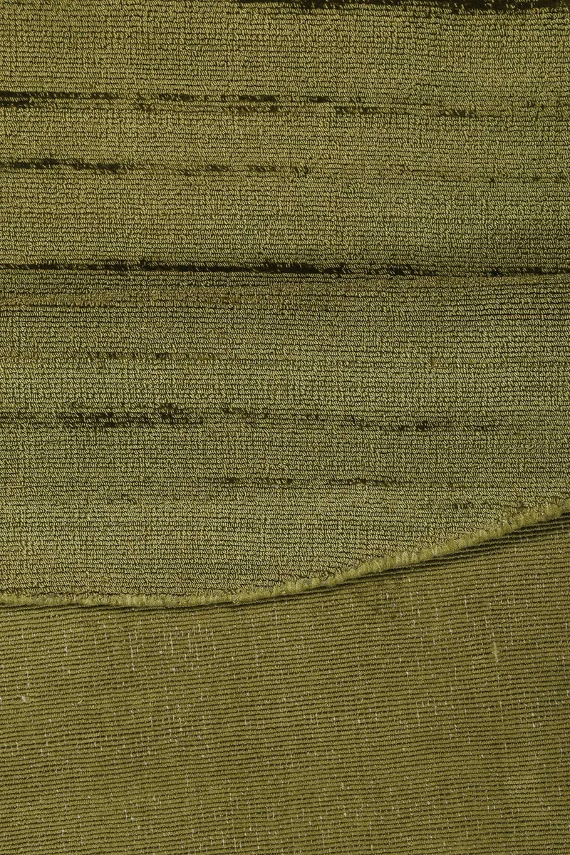 Esprit Kurzflor Teppich Rund Grün "Gil"