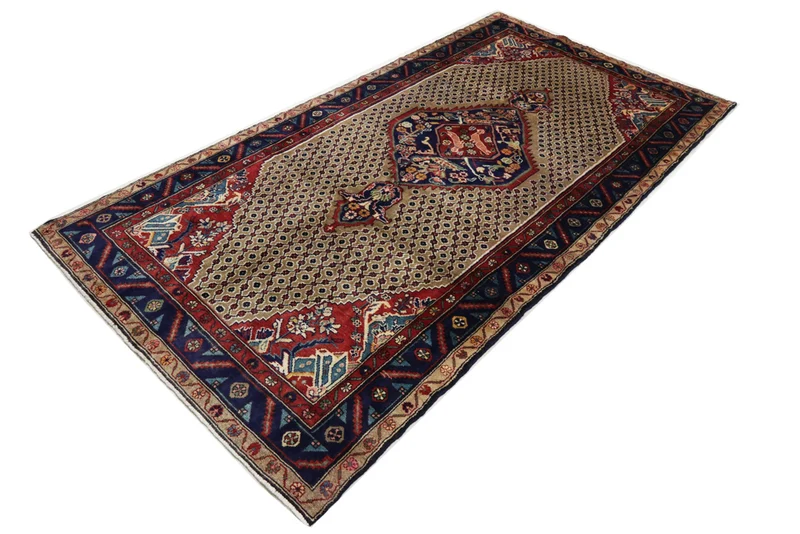 Perserteppich - Nomadic - 155 x 301 cm - sand
