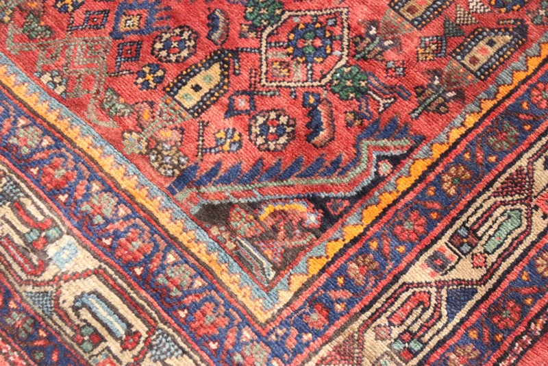 Läufer Perser - Nomadic - 120 x 316 cm - rot