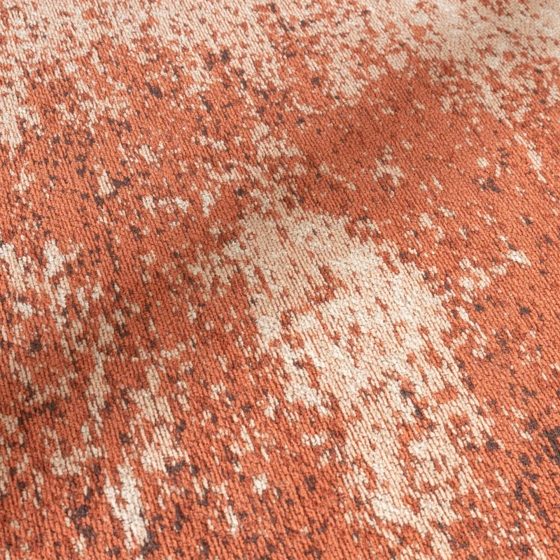 Teppich Abstrakt Rund - Candice Terracotta