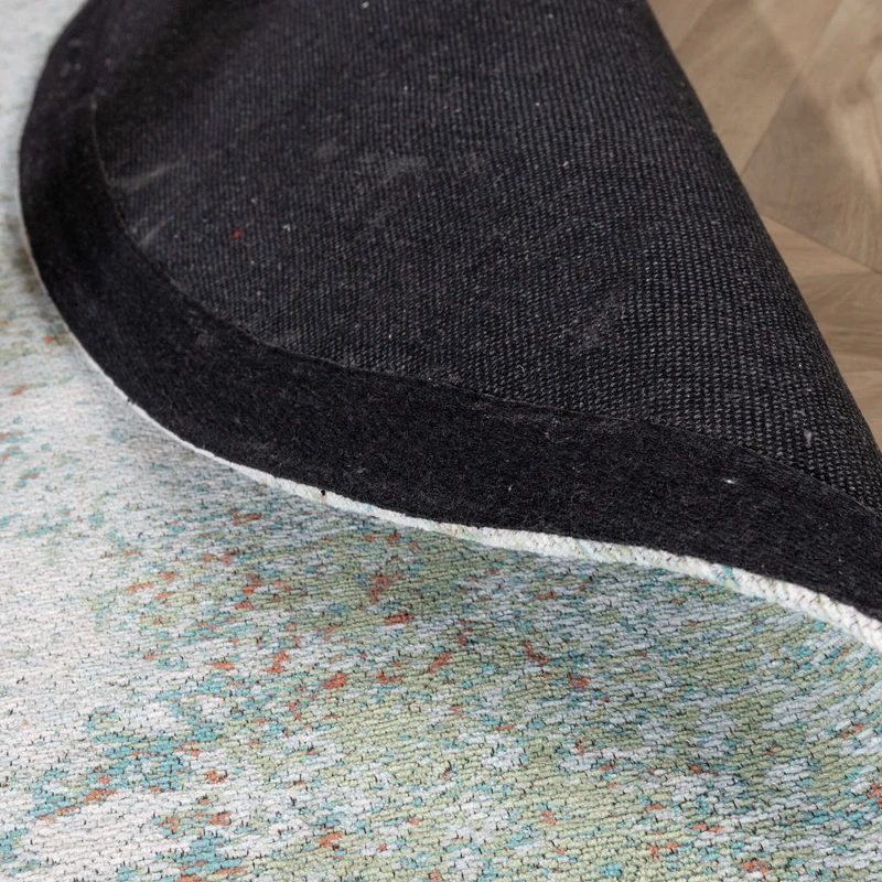 Teppich Abstrakt Rund - Candice Mint