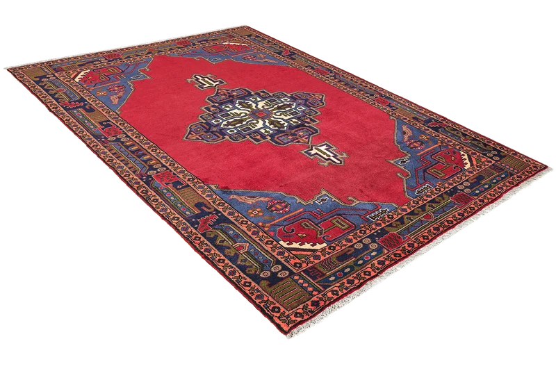 Kolyai · Handgeknüpft – Rot, 233x154 cm