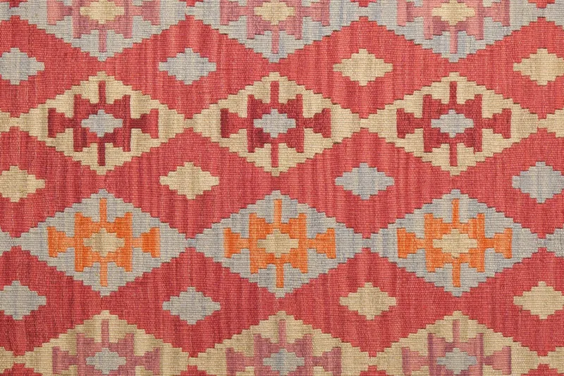 Kelim Gashgai · Handgewebt – Rot, 171x133 cm