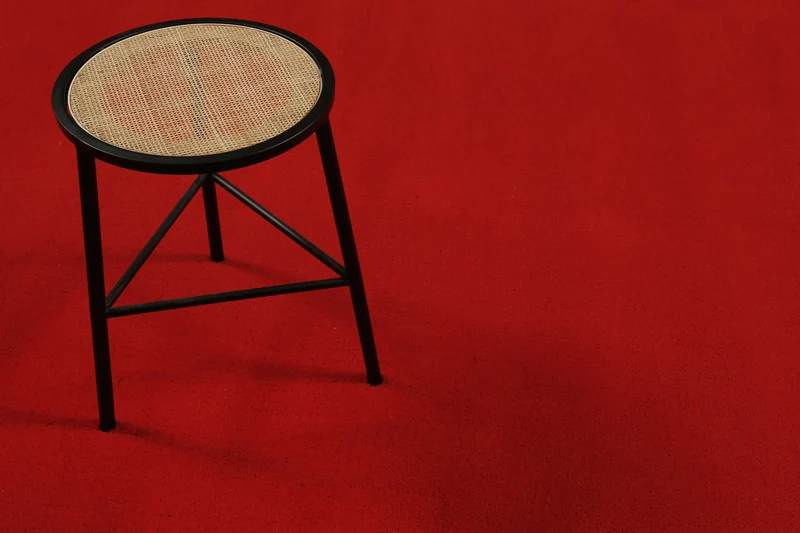 Esprit Wollteppich Rot Hochflor "Greenwood Rug"