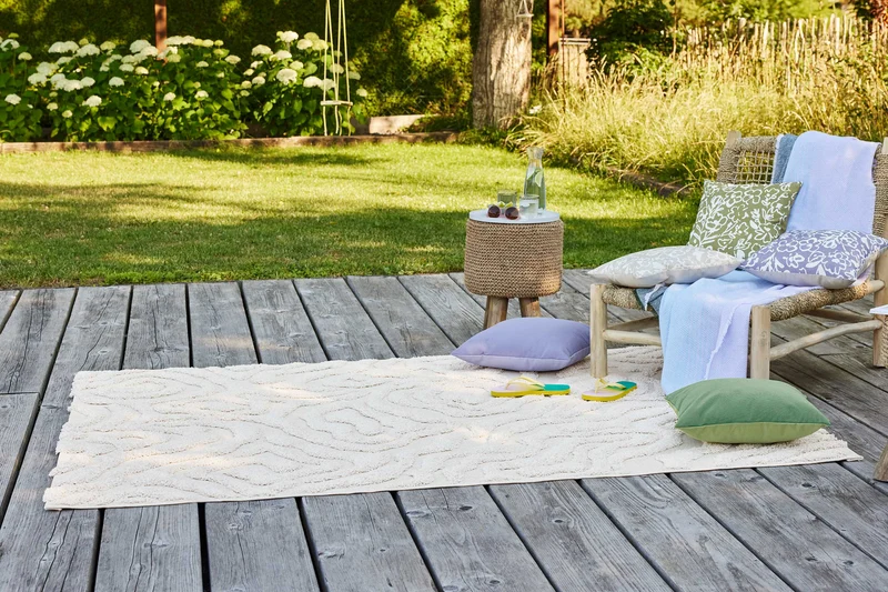 Esprit Teppich In- und Outdoor Creme Beige "Soul Jack"