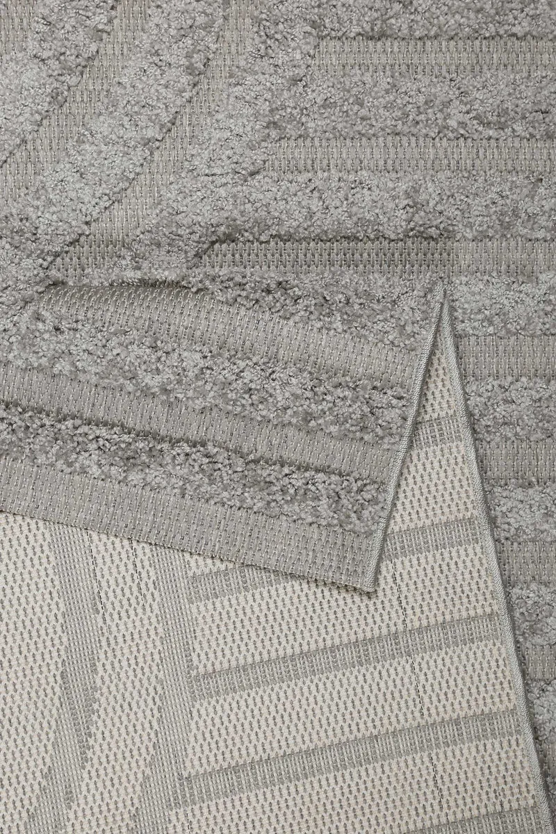 Esprit Teppich In- und Outdoor Grau "Miles"