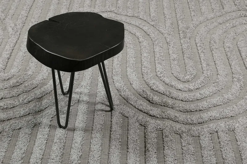 Esprit Teppich In- und Outdoor Grau "Miles"