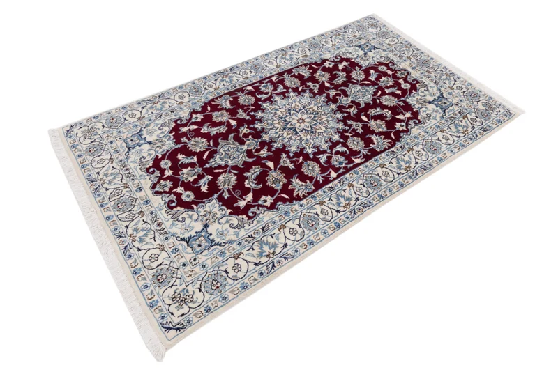 Perserteppich - Nain - 120 x 202 cm - rot