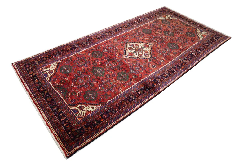Perserteppich - Nomadic - 157 x 322 cm - rot