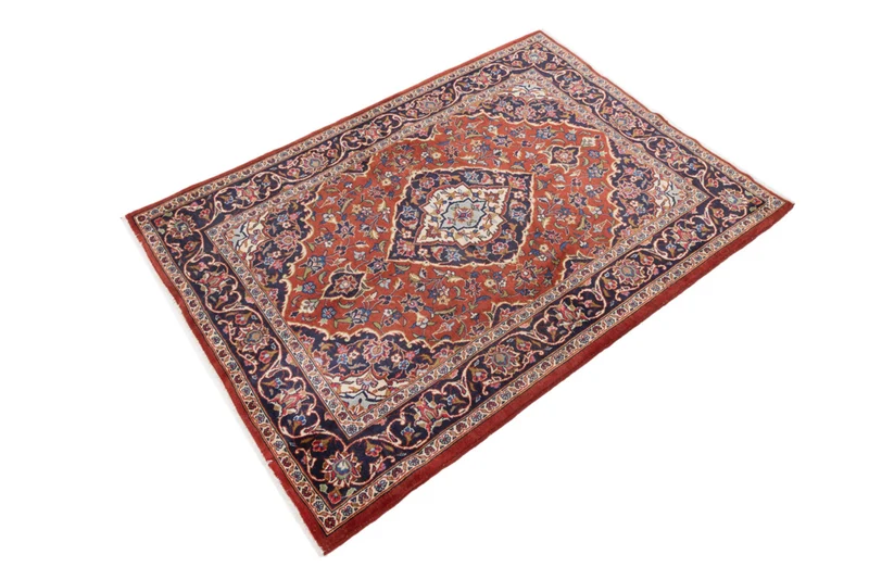Perserteppich - Keshan - 110 x 150 cm - rost