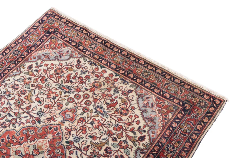Perserteppich - Classic - 113 x 155 cm - hellbeige
