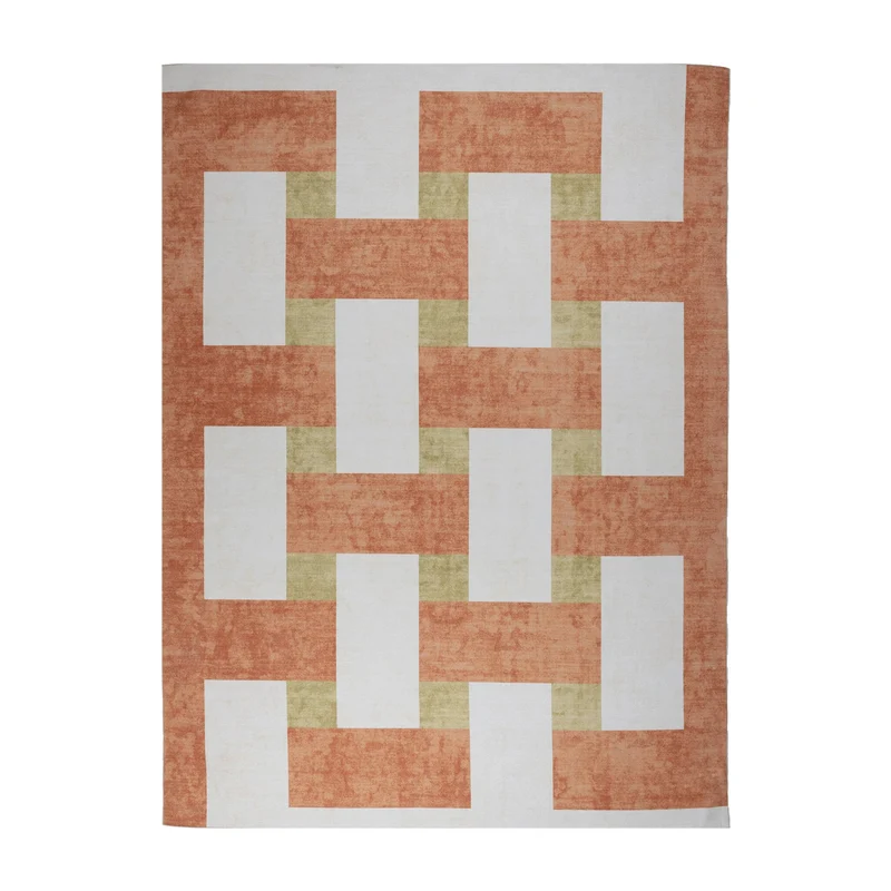 Retro In - & Outdoorteppich - Pop Lines Terra