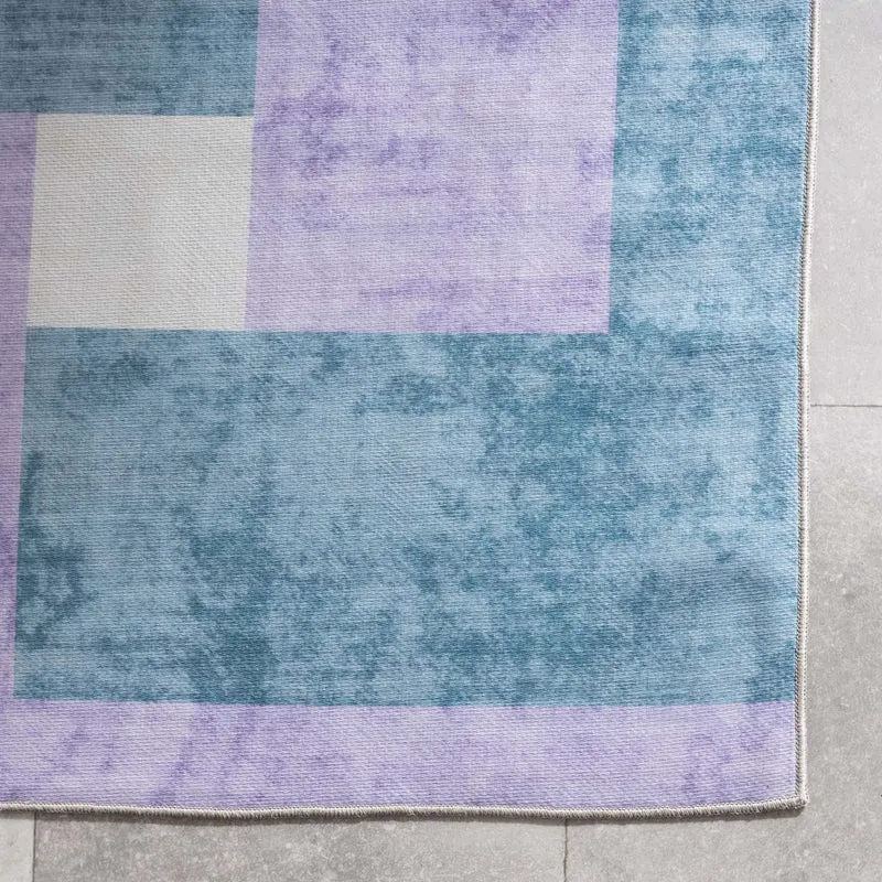 Retro In- & Outdoorteppich - Pop Lines Lila