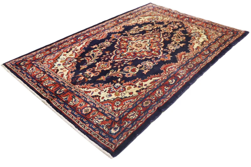 Perserteppich - Classic - 135 x 195 cm - dunkelblau