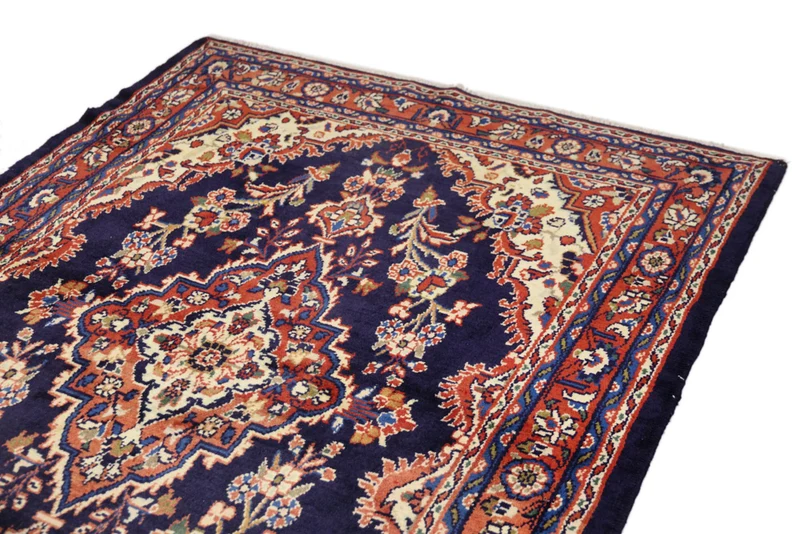 Perserteppich - Classic - 135 x 195 cm - dunkelblau