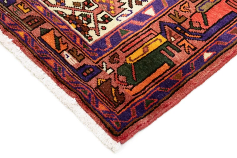 Perserteppich - Nomadic - 130 x 215 cm - rost