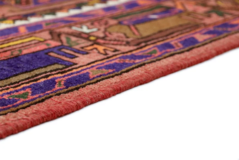 Perserteppich - Nomadic - 130 x 215 cm - rost